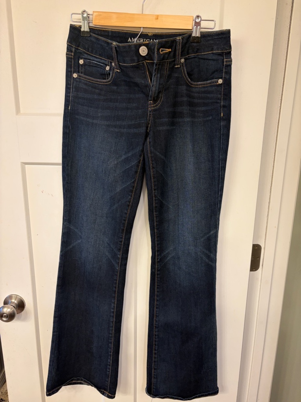 American Eagle Outfitters Dark Wash Flare Jeans